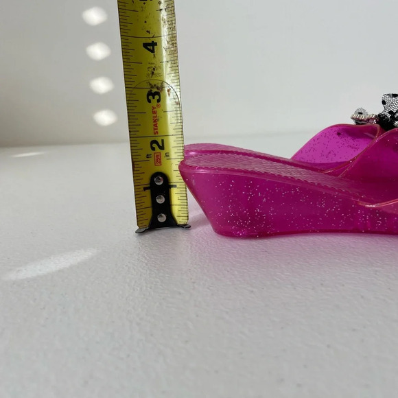 Girl’s dress up play‎ pink sparkle princess shoes - Picture 5 of 7